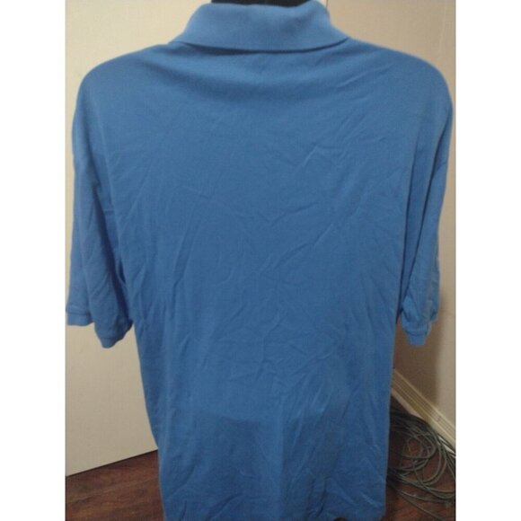 Polo Ralph Lauren Polo Shirt Adult 2XB BIG Short Sleeve Blue W/ Yellow Pony Mens - Picture 5 of 11